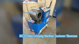 Machine à sertir les tuyaux MS-51 : vitrine client