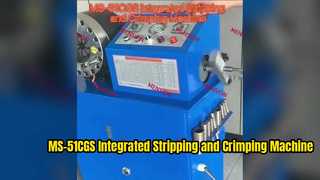 Machine à dénuder et à sertir intégrée MS-51CGS