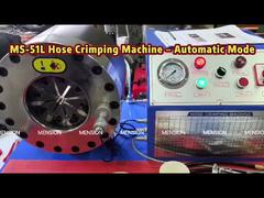 Machine à sertir les tuyaux MS-51L - Mode automatique